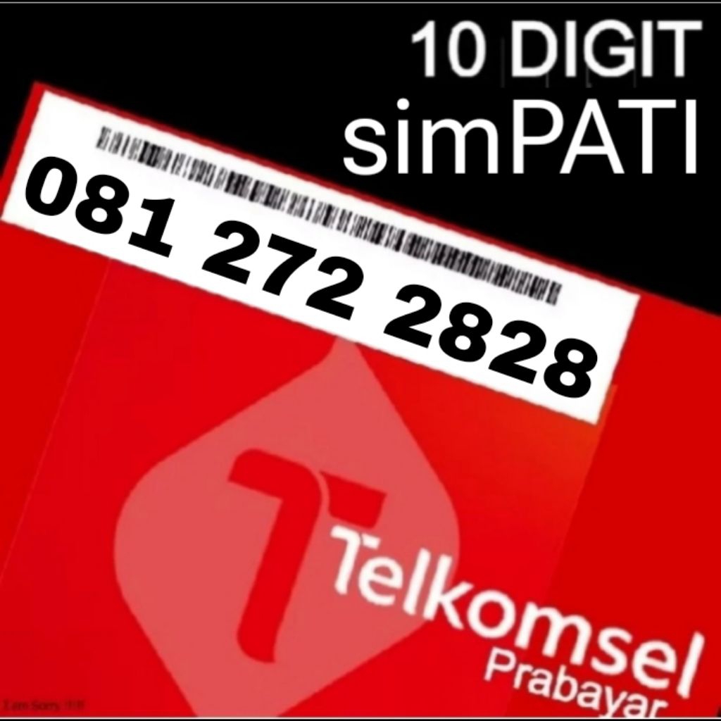 nomor cantik telkomsel simpati 10 digit 81 272 2828