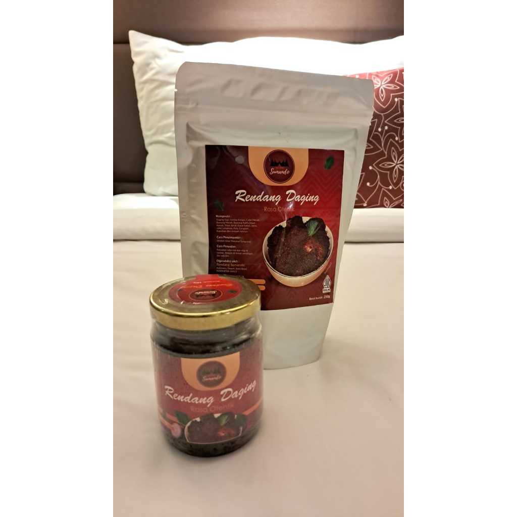 

RENDANG DAGING SUMANDO / RENDANG DAGING SAPI / RENDANG READY TO EAT / READY TO HEAT FOOD