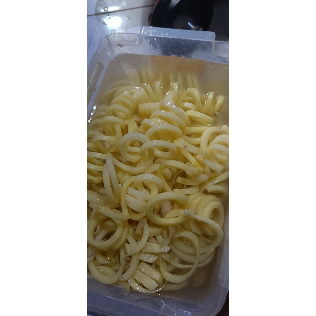 

kentang curly mentah 1KG khusus go instan