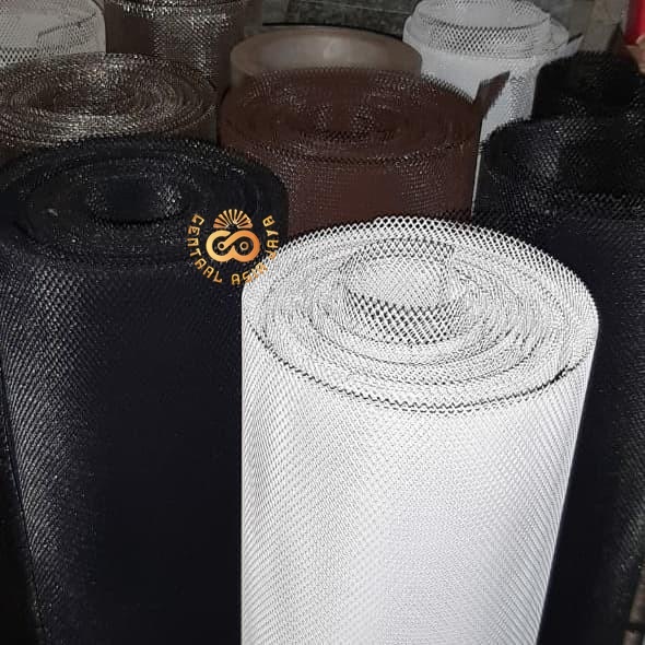 1 Roll Kawat Nyamuk Jaring Parabola Baja Galvanis / Kawat Ram Mesh Parabola Kasa Nyamuk Jendela Pint