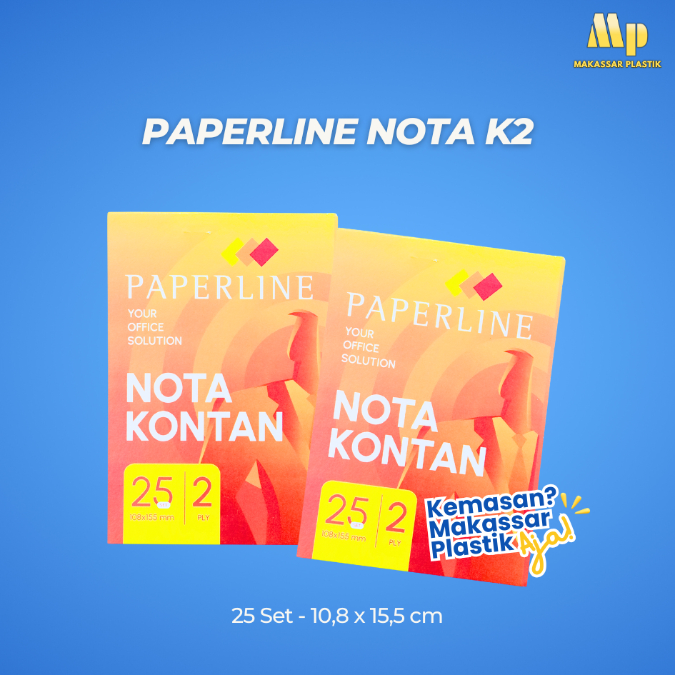 

PAPERLINE NOTA K2 / NOTA KONTAN / KERTAS NOTA