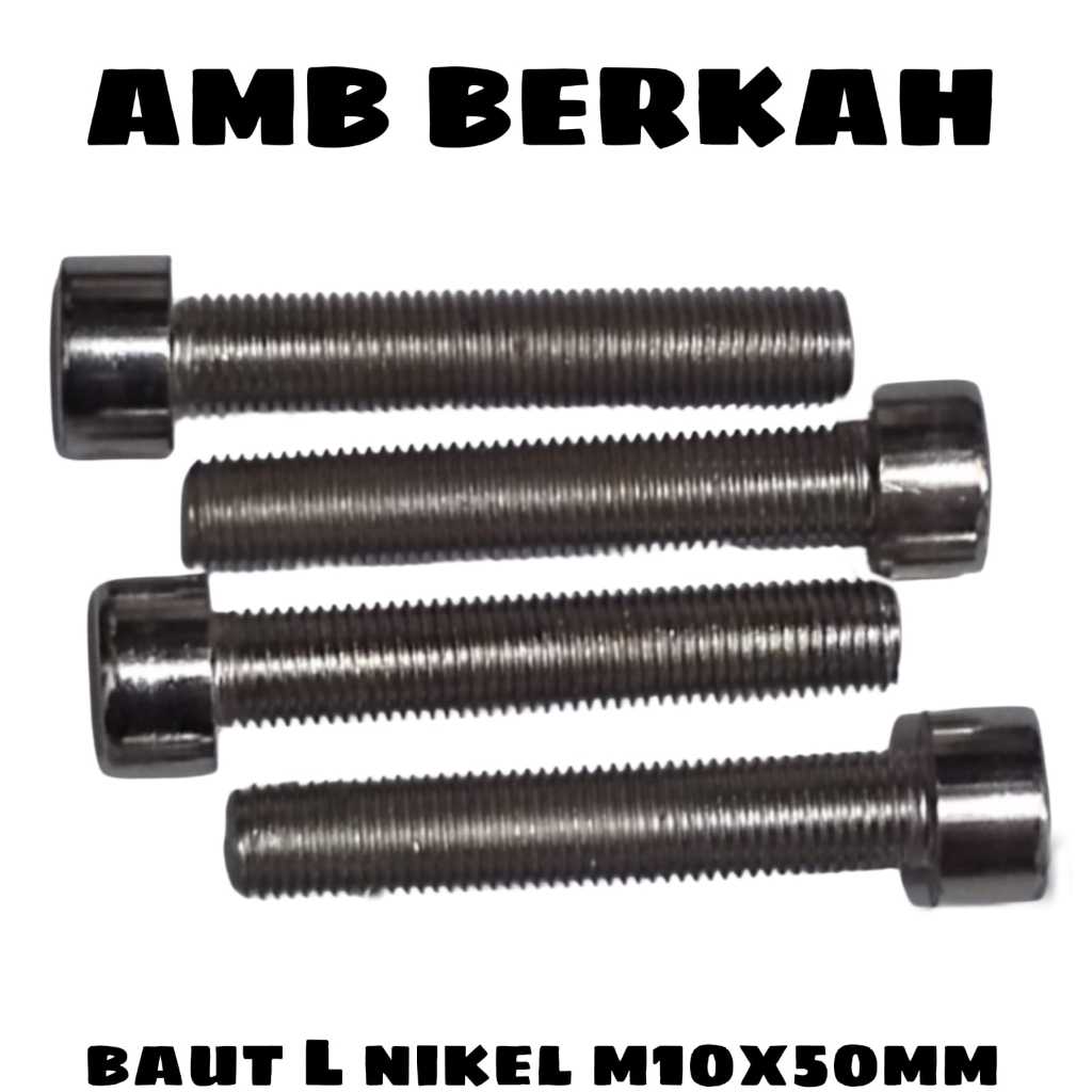 BAUT L NEKEL M10X50MM