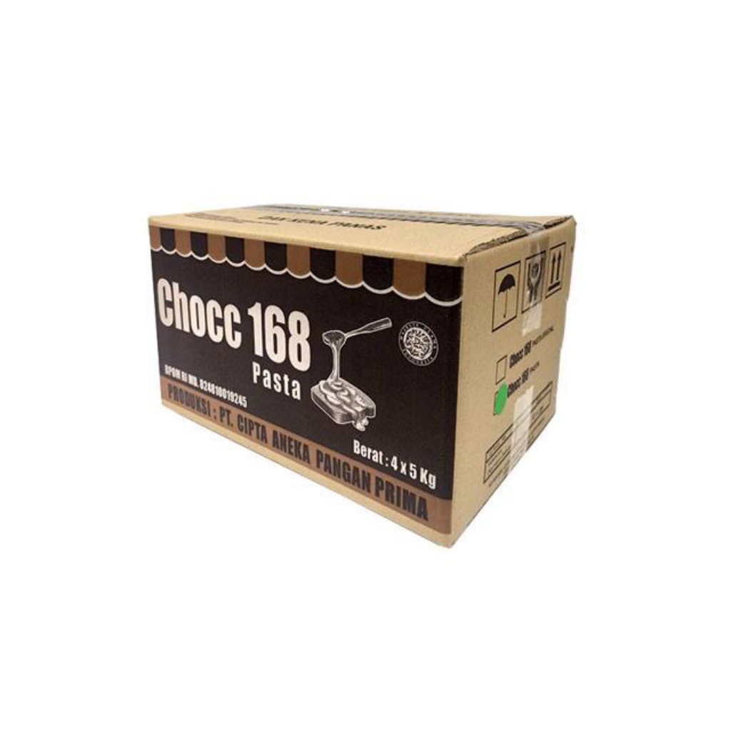 

CHOCC PASTA COKLAT 5KG X 4PCS / KARTON READY