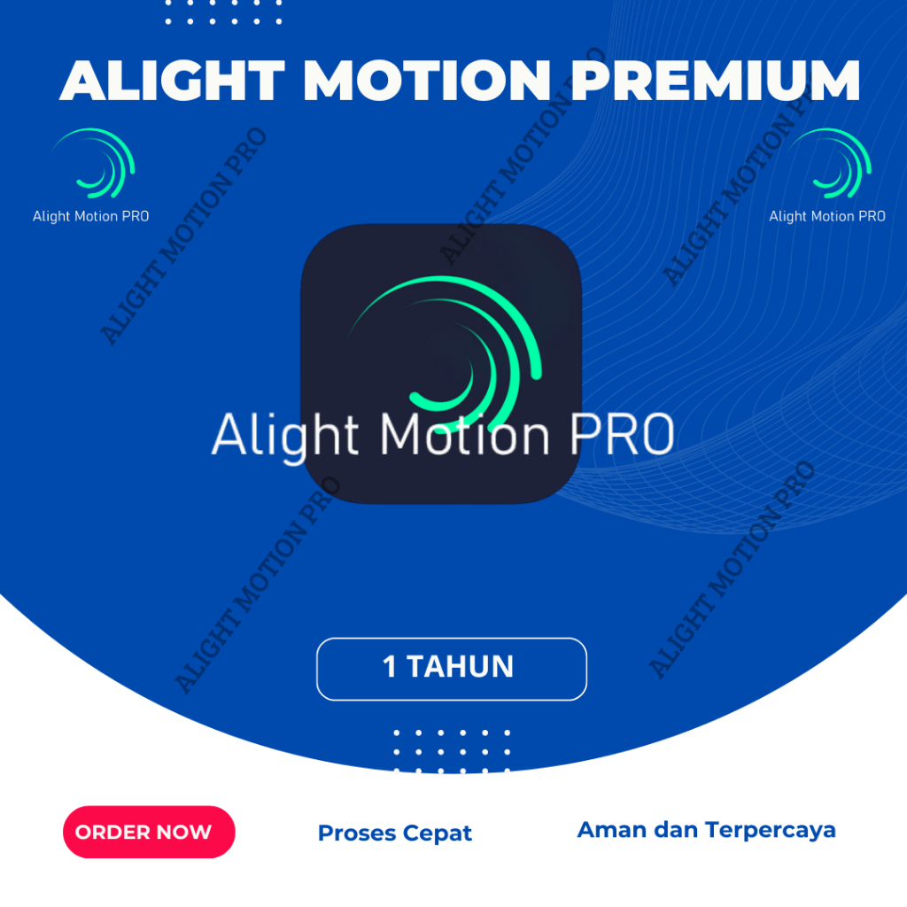 Alight Motion premium - 1 Tahun - privat