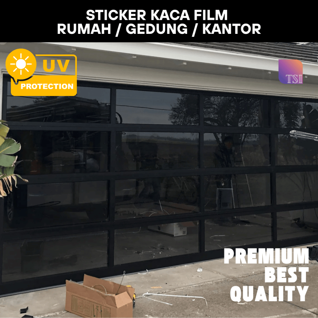 Sticker Kaca Jendela Stiker Kaca Filem Jendela Rumah Sunblast Sticker Kaca Film Sandblast Riben One 
