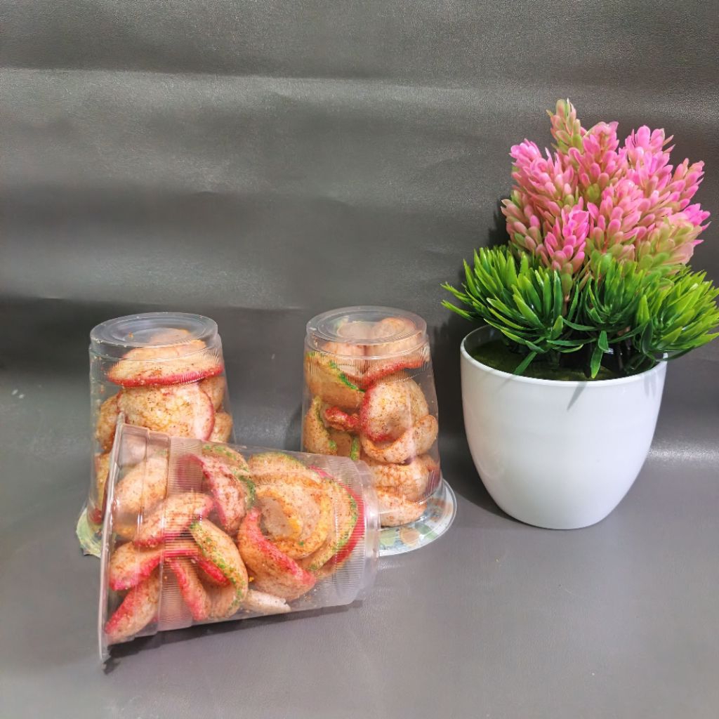 

kerupuk pedas/kerupuk pedas cup