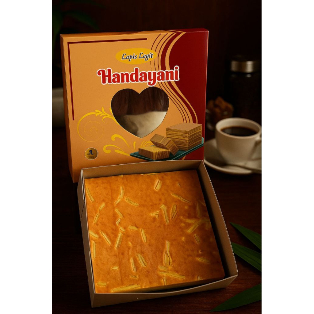 

Lapis Legit Originall 17x17,750g cocok buat temen ngemil & oleh-oleh murah bisa COD