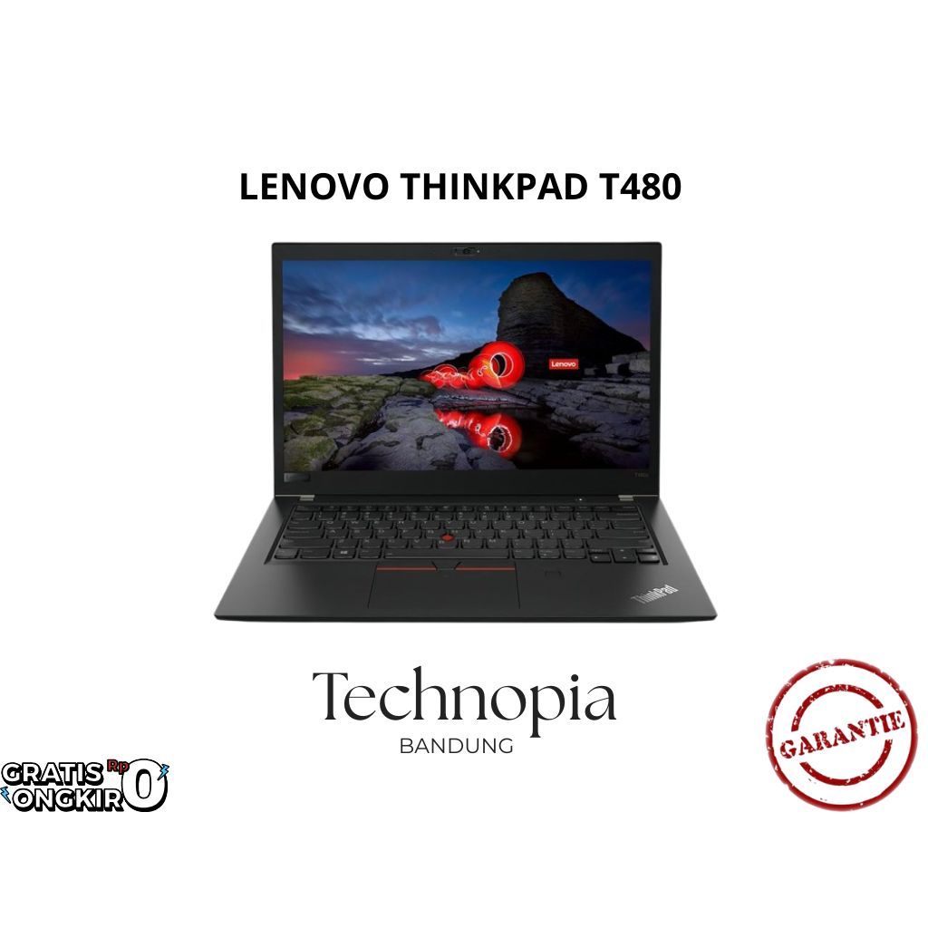 LENOVO Thinkpad T490s i5 GEN8 MULUS BERGARANSI