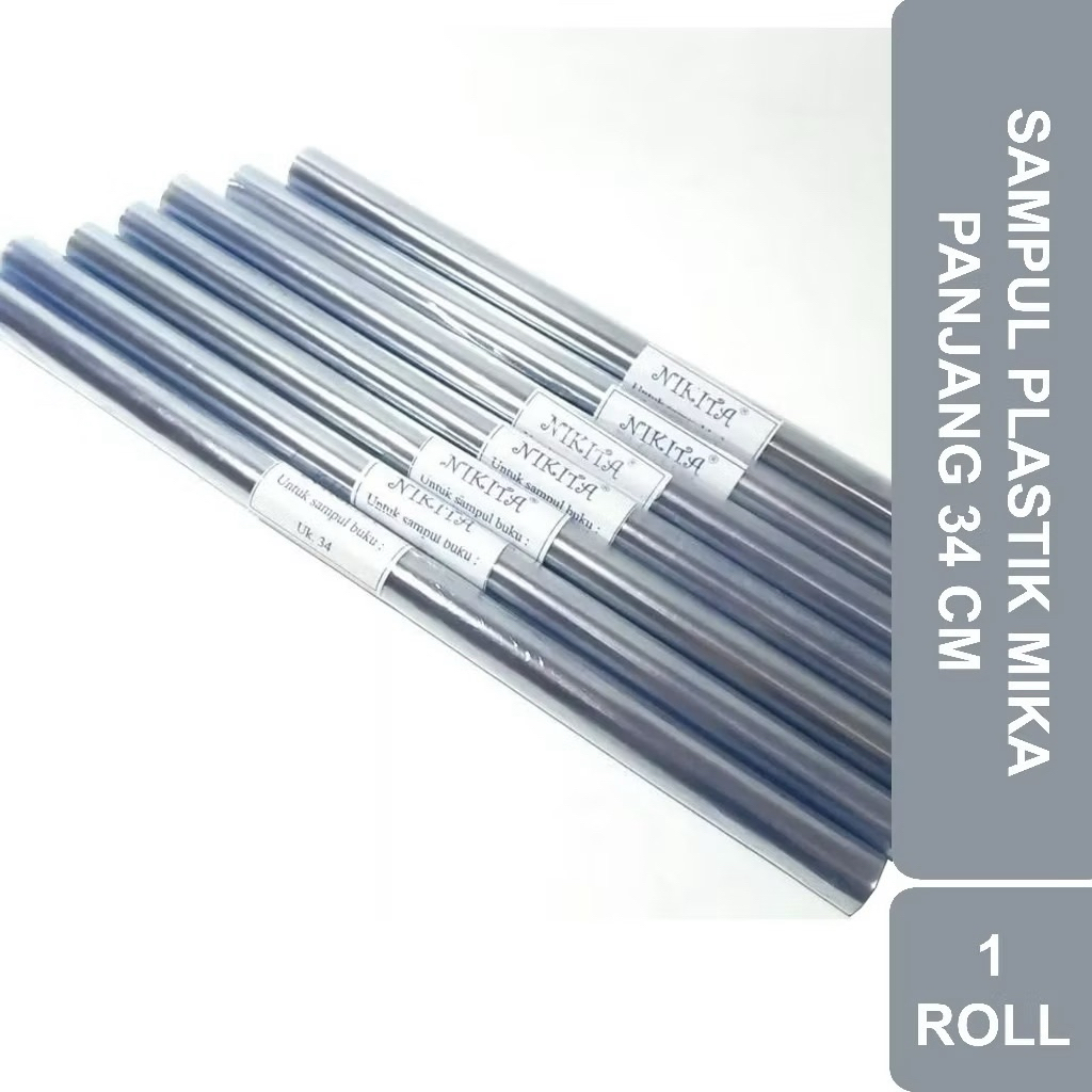 

Sampul Plastik Roll/gulungan ukuran 34cm