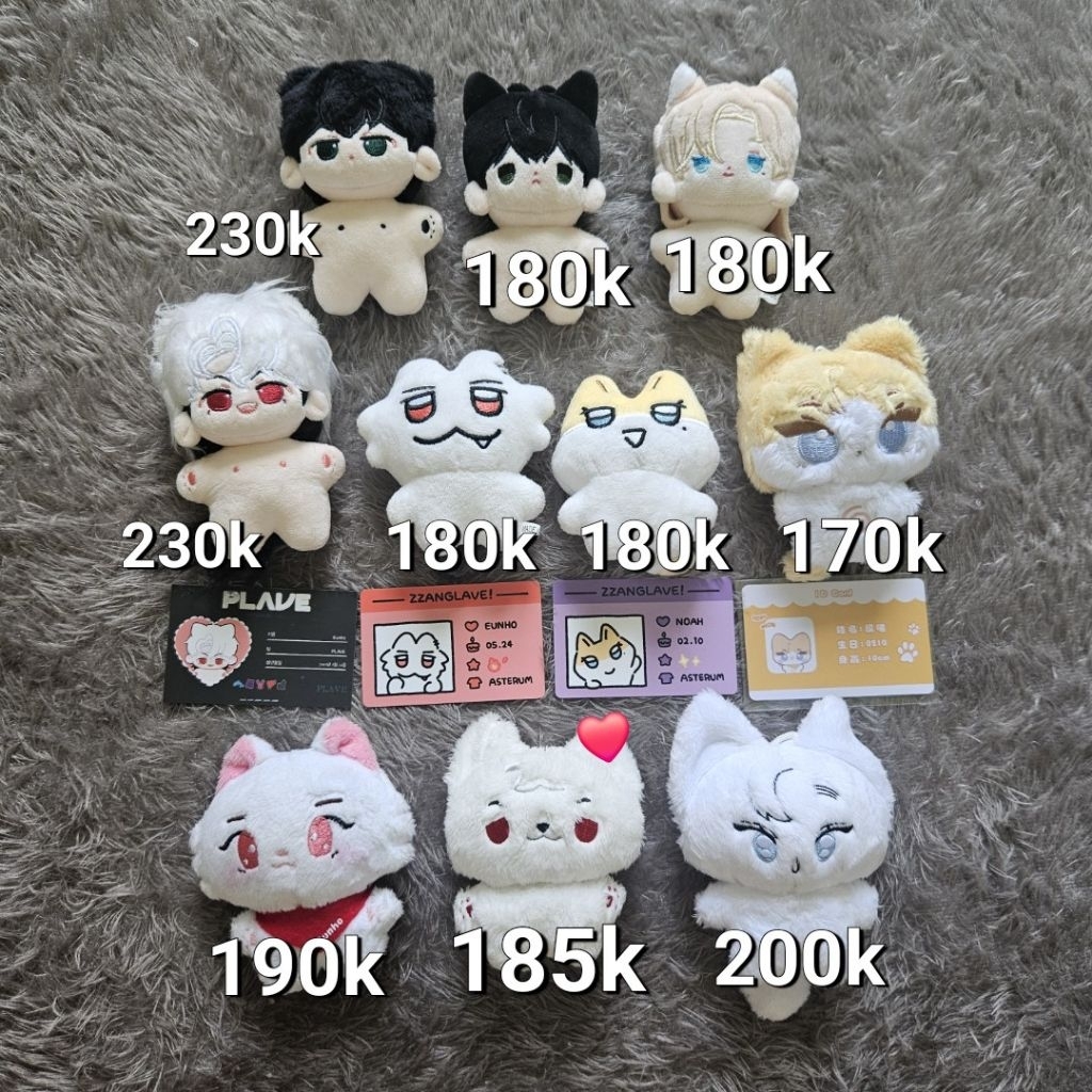 [READY] Fanmerch / Fanmade Doll PLAVE Original - Starfish, Plappu, Hataria