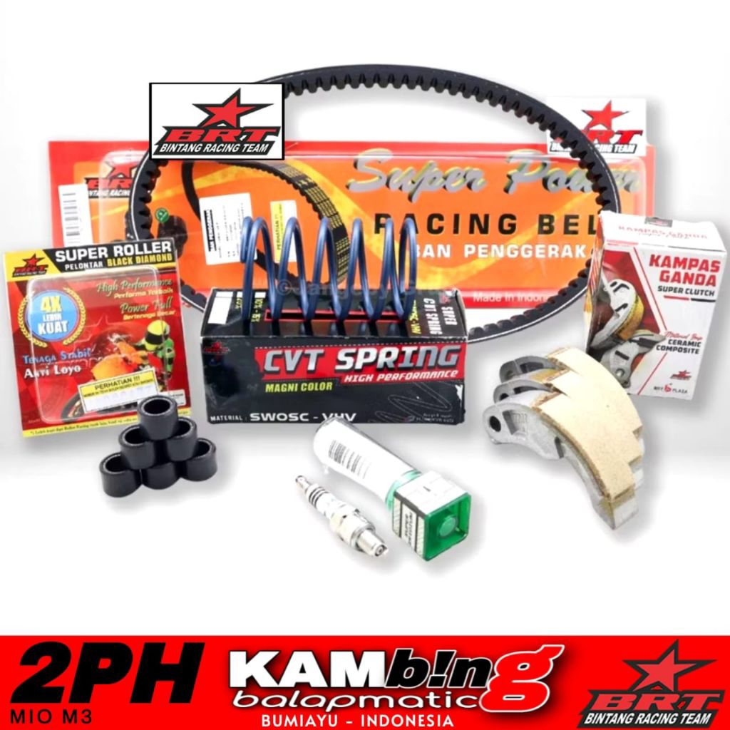 Super Paket Upgrade Kirian BRT Mio M3 Freego Fazzio Mio Gear M3 Z S Soul GT Fino Xride Filano 125 2P