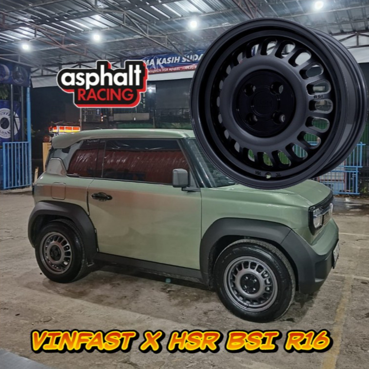 Velg Mobil Klasik Hsr Ring 16 Pcd 4x100 Untuk Vinfast Corola Soluna Ignis Hsr Bsi Lebar 6,5