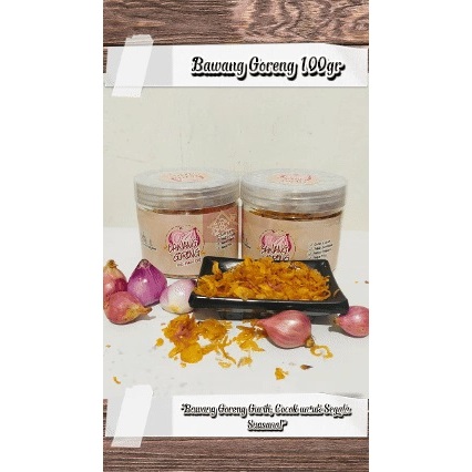 

Bawang Goreng Merah Original 100gr