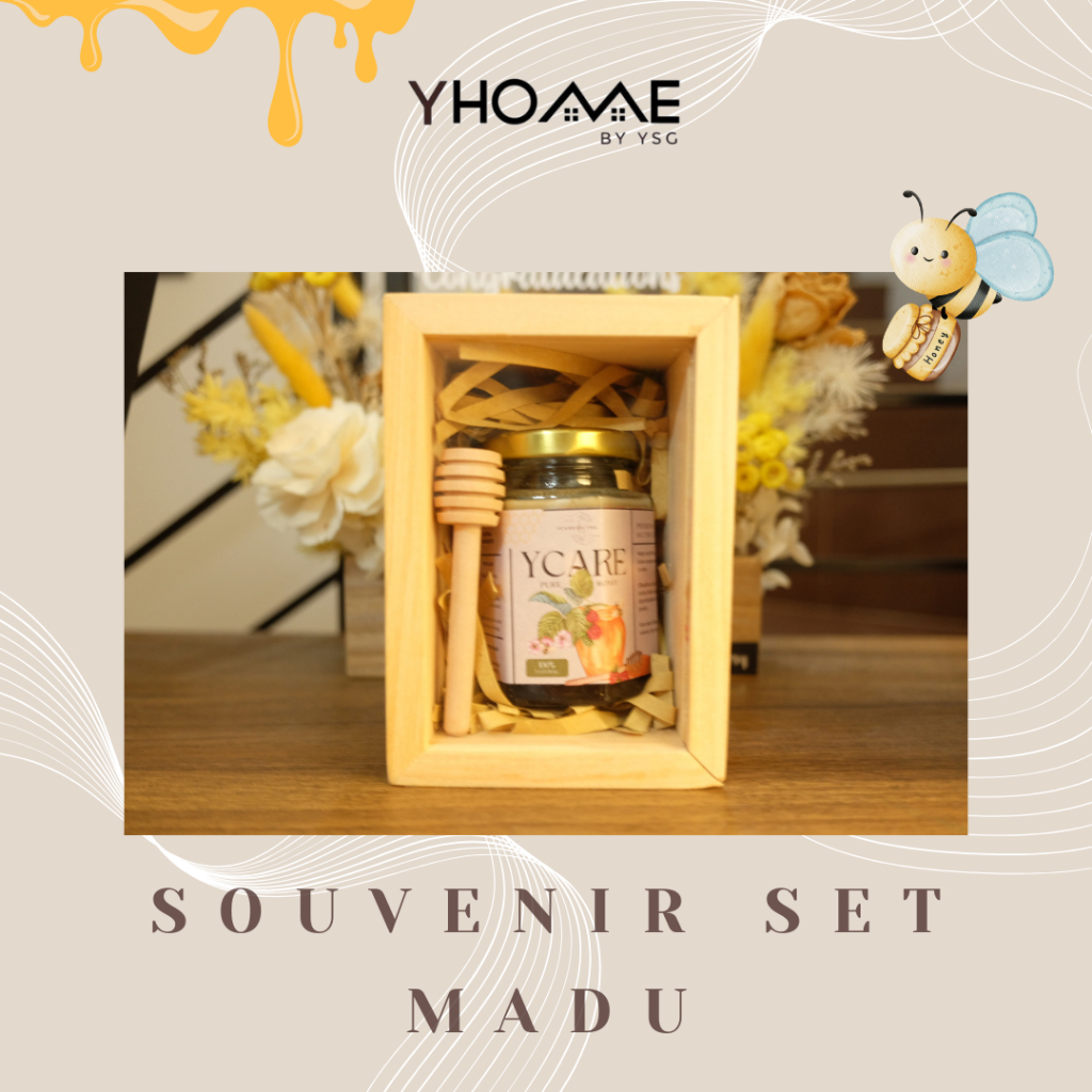 SOUVENIR Kantor Wedding Hampers Seserahan Nikah Graduation Wisuda Seminar Pengajian isi Madu Box 120
