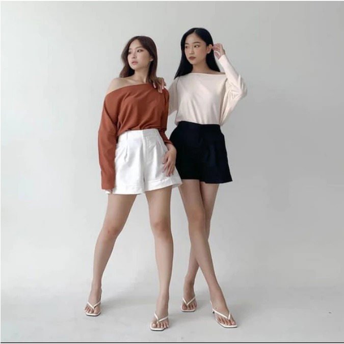 Hot Pants Celana Pendek Wanita Terbaru Hotpen Korean Style.Hotpants Wanita Korean Style Katun Polos 