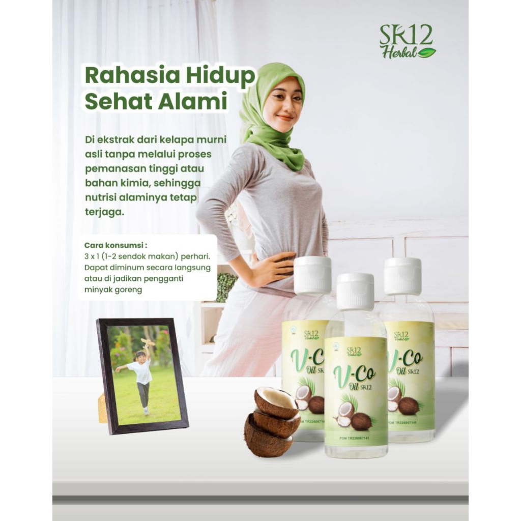 SR12 VCO OIL / MINYAK KELAPA VCO SR12