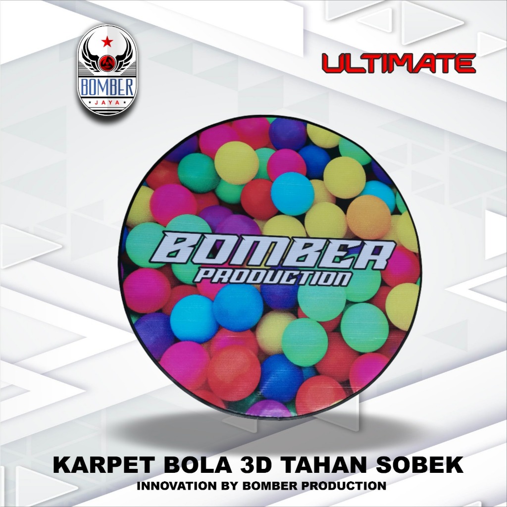 BOMBER Karpet Sangkar Murai No. 2 Motif Bola Tahan Sobek