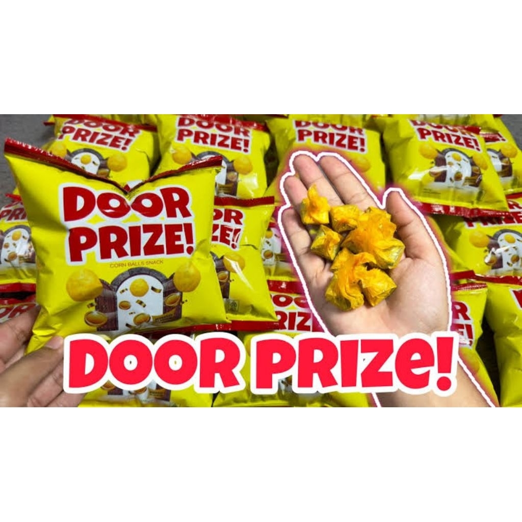 

Ciki Door prize berhadiah uang tunai - Ciki berhadiah uang - 1 renceng isi 10 pcs