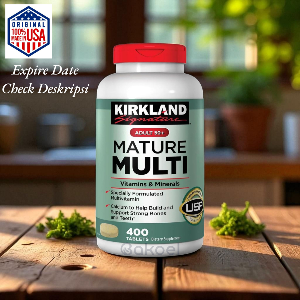 Kirkland Signature Adult 50+ Mature Multi 400 tablet