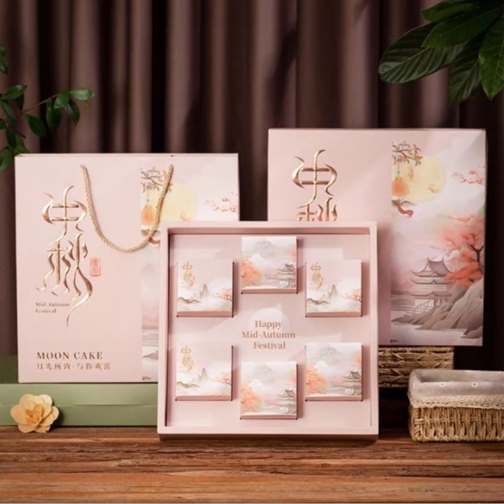 

Box Mooncake isi 6 | Kotak Mooncake 125gr | Dus Mooncake isi 6 | Mooncake Box 50gr-125gr | Box Kue Bulan