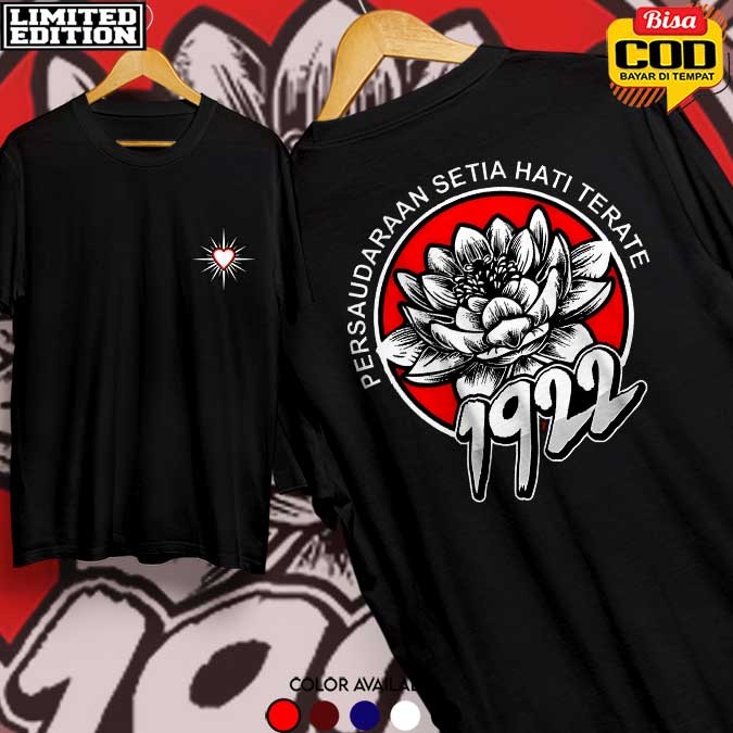 KAOS PSHT KAOS TERATE KAOS PSHT BUNGA KAOS PSHT 1922 BUNGA KAOS BUNGA TERATE TAHUN 1922