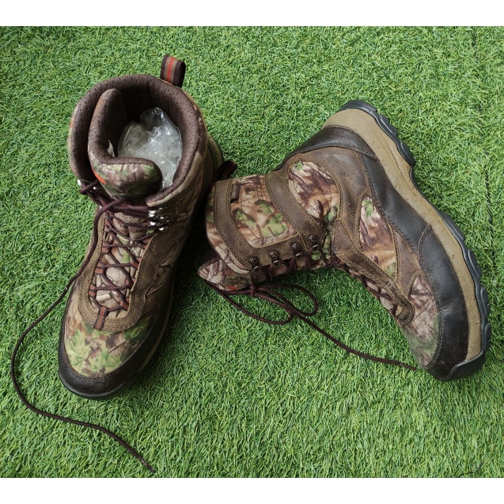 sepatu danner high ground 8inch realtree xtra green boot authentic Shoes