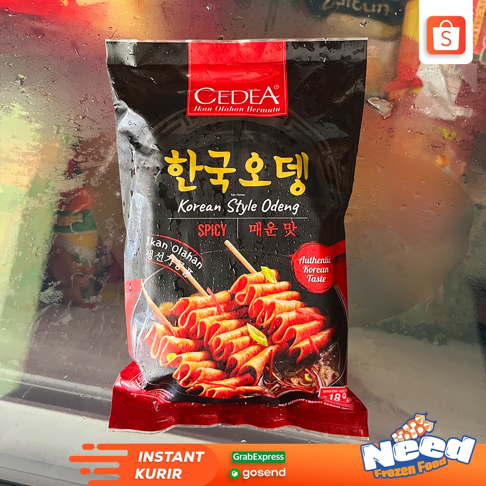 

CEDEA KOREAN ODENG ORIGINAL 480GR | CEDEA KOREAN ODENG SPICY 480GR | SEAFOOD CEDEA | OLAHAN IKAN FROZEN