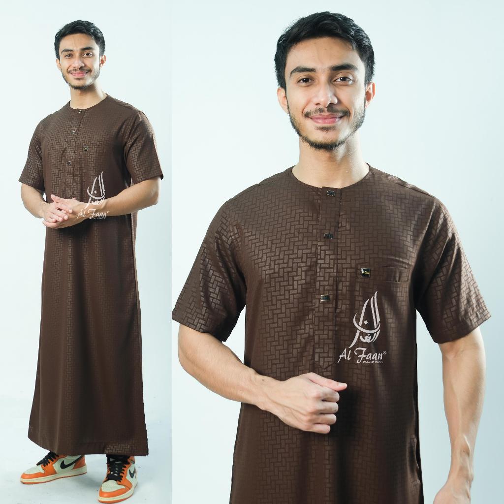 Fast Delivery Jubah Slimfit Azmi Jubah Pria Pendek Slimfit Gamis Jubah Pria Muslim Jubah Muslim Pria