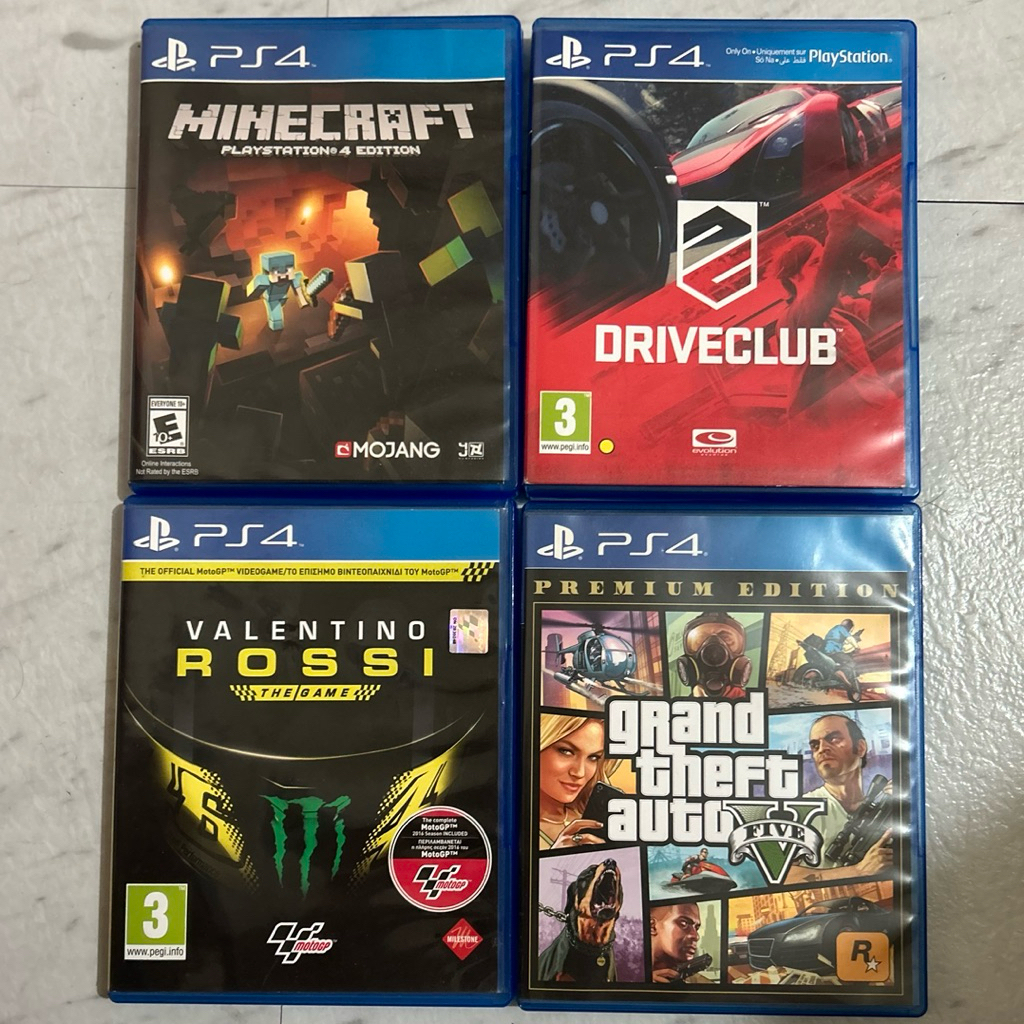 ps4 kaset second hand, kaset bekas, good condi