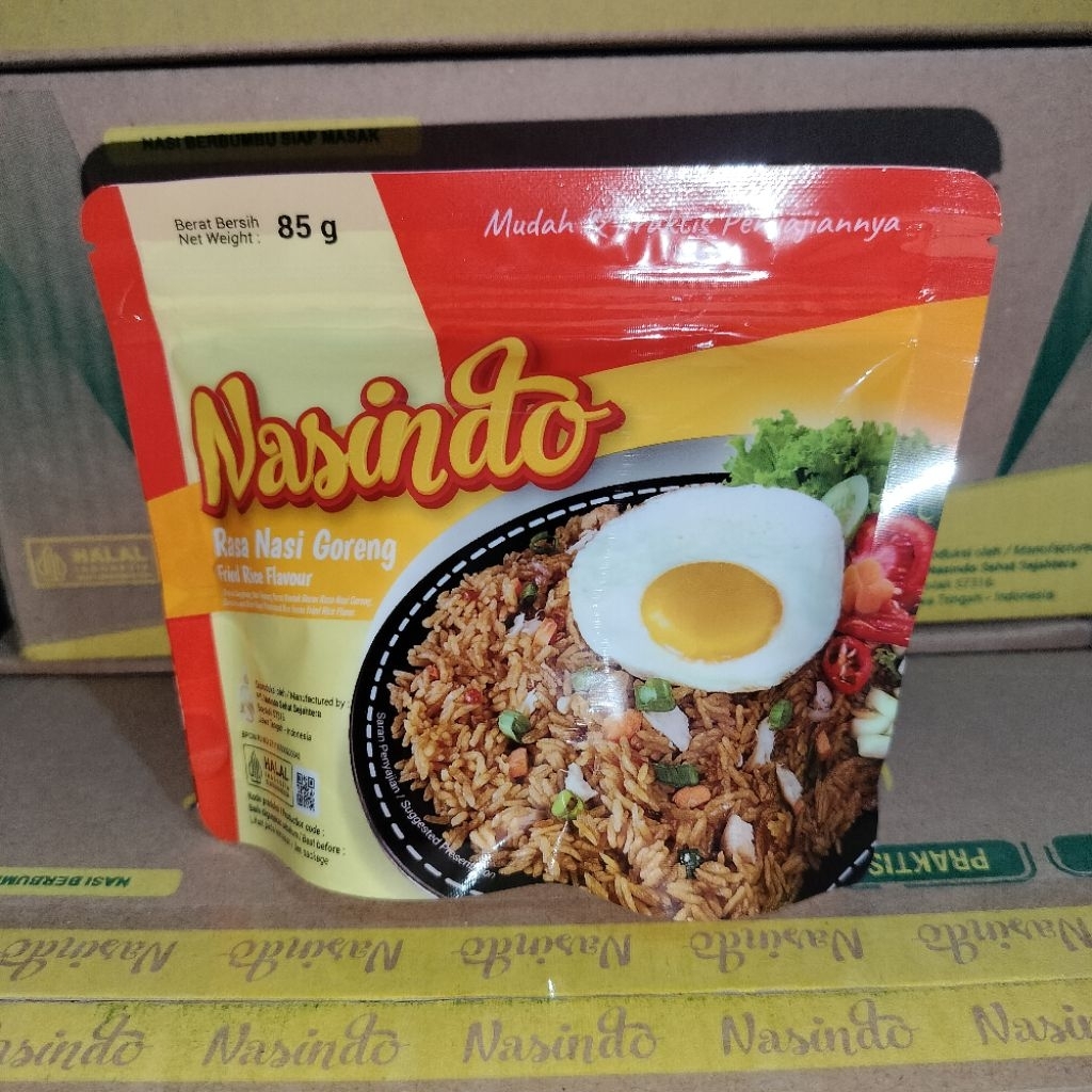 

NASINDO Nasi Instan ( Rasa Nasi Goreng )