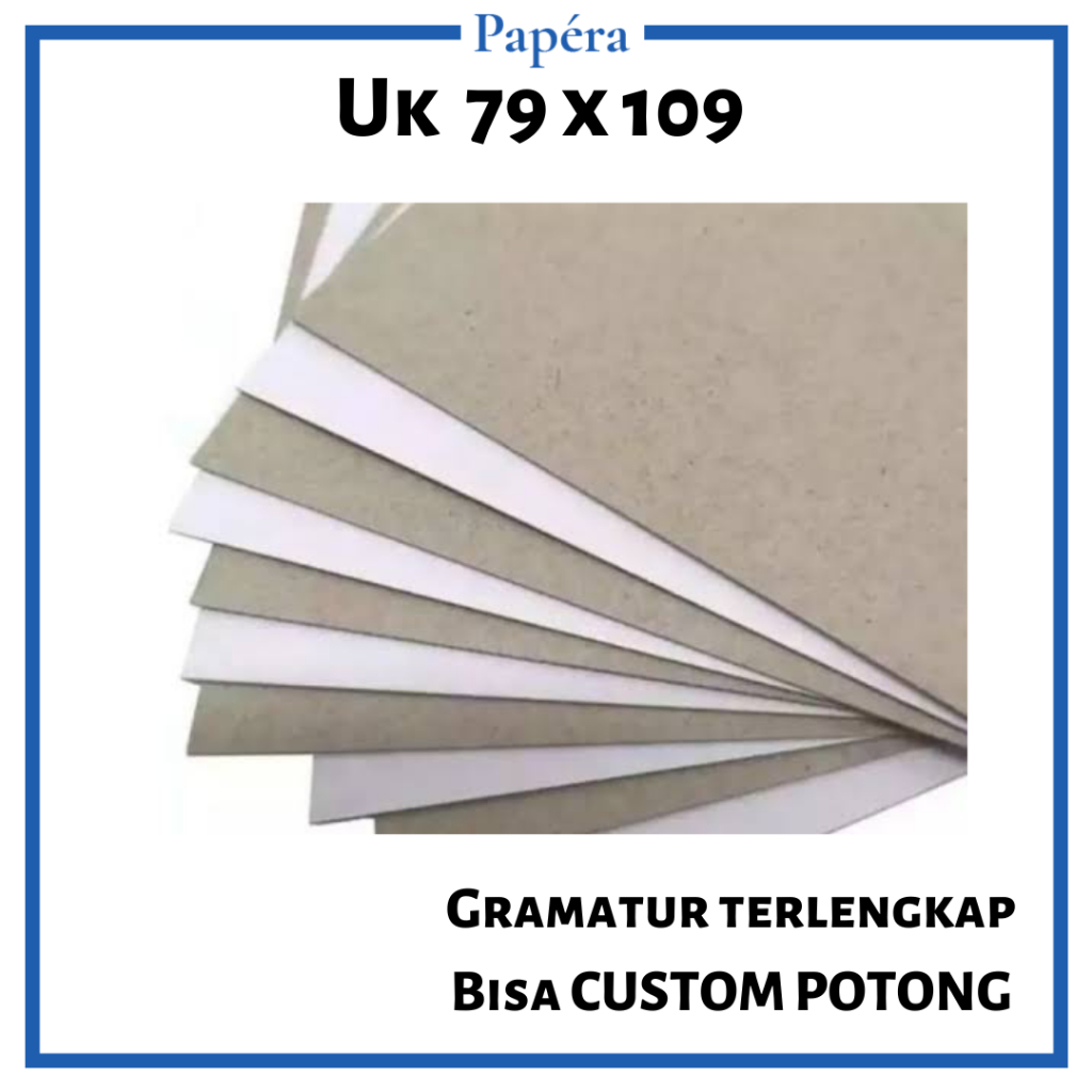 

Kertas Duplex Berbagai Gramatur 79 x 109