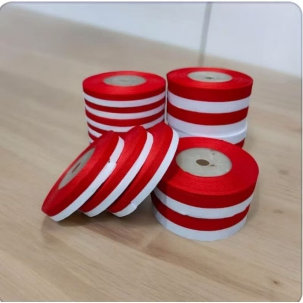 

Pita merah putih | pita kain | special kemerdekaan RI|