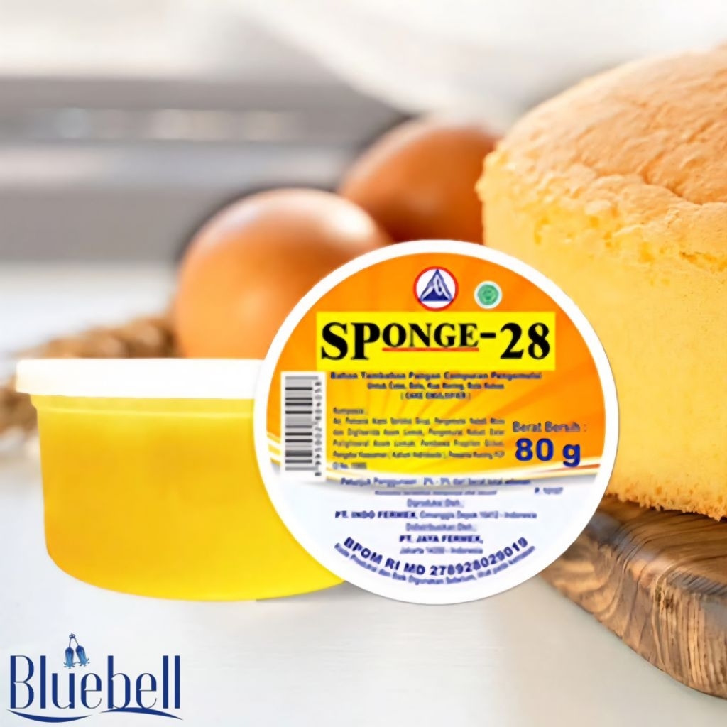

Sponge 28 SP Pengembang dan Pelembut Kue 80g
