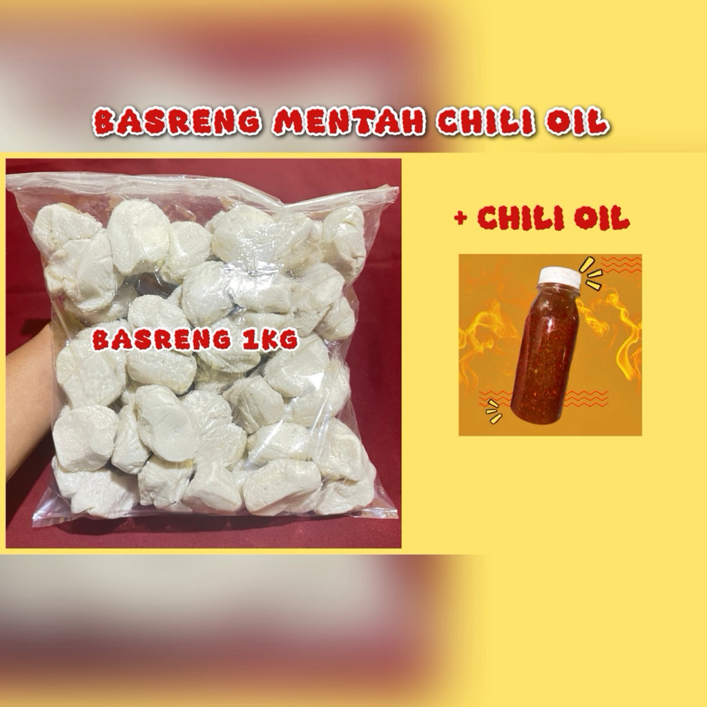 

basreng mentah chili oil kemasan 1kg