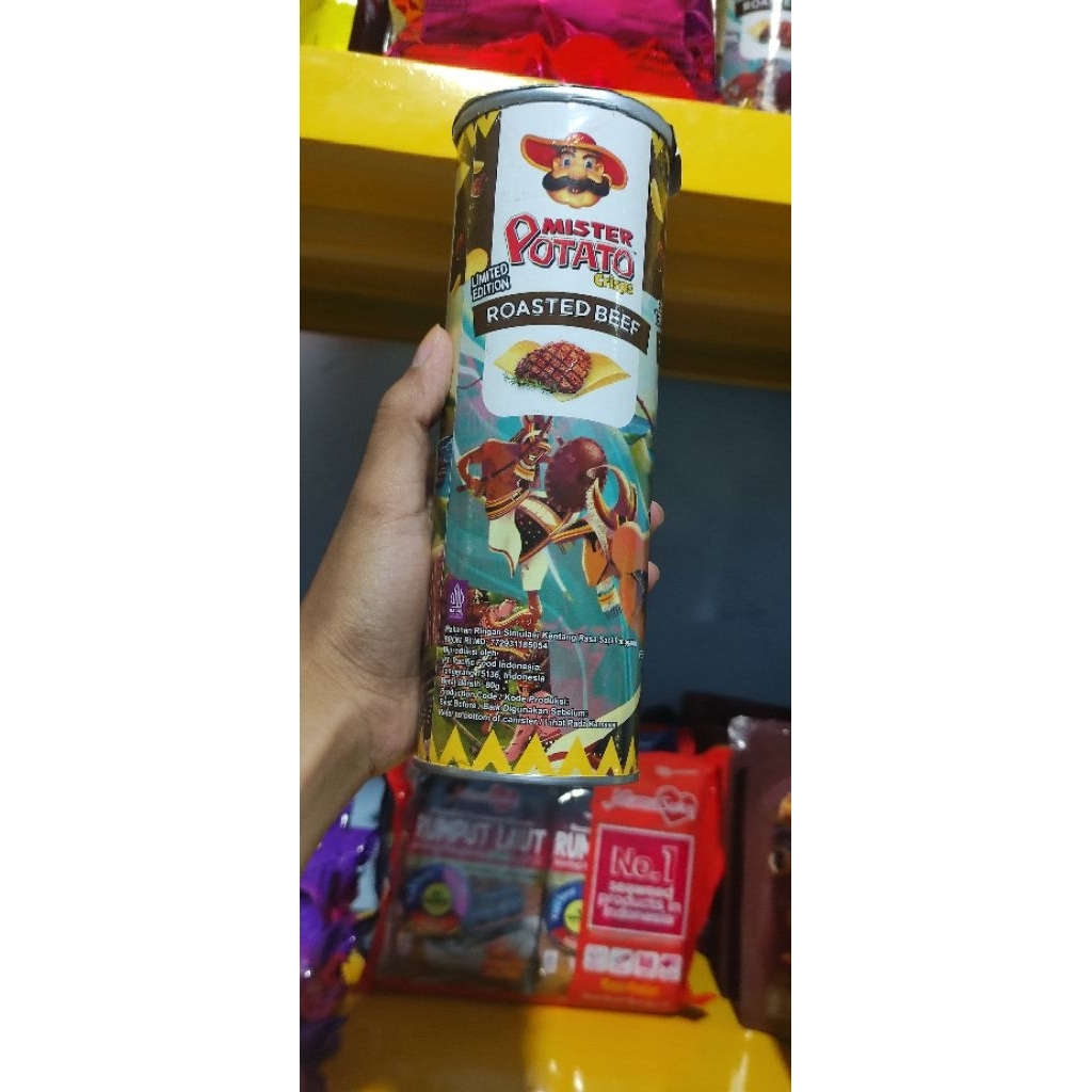 

mister potato roasted beef 80gr