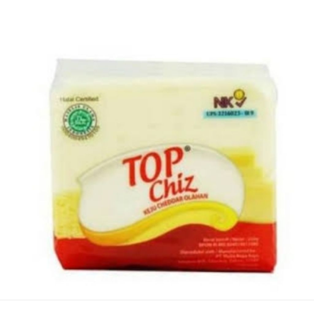 

Topchiz Cheddar Cheese 250 gr - Keju Blok