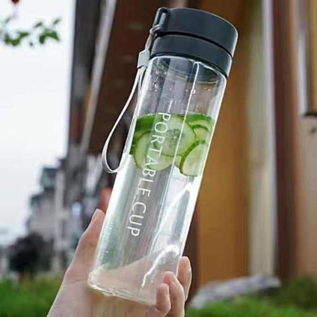 Harga Grosir Botol Minum Plastik 600&800ml "PORTABLE"