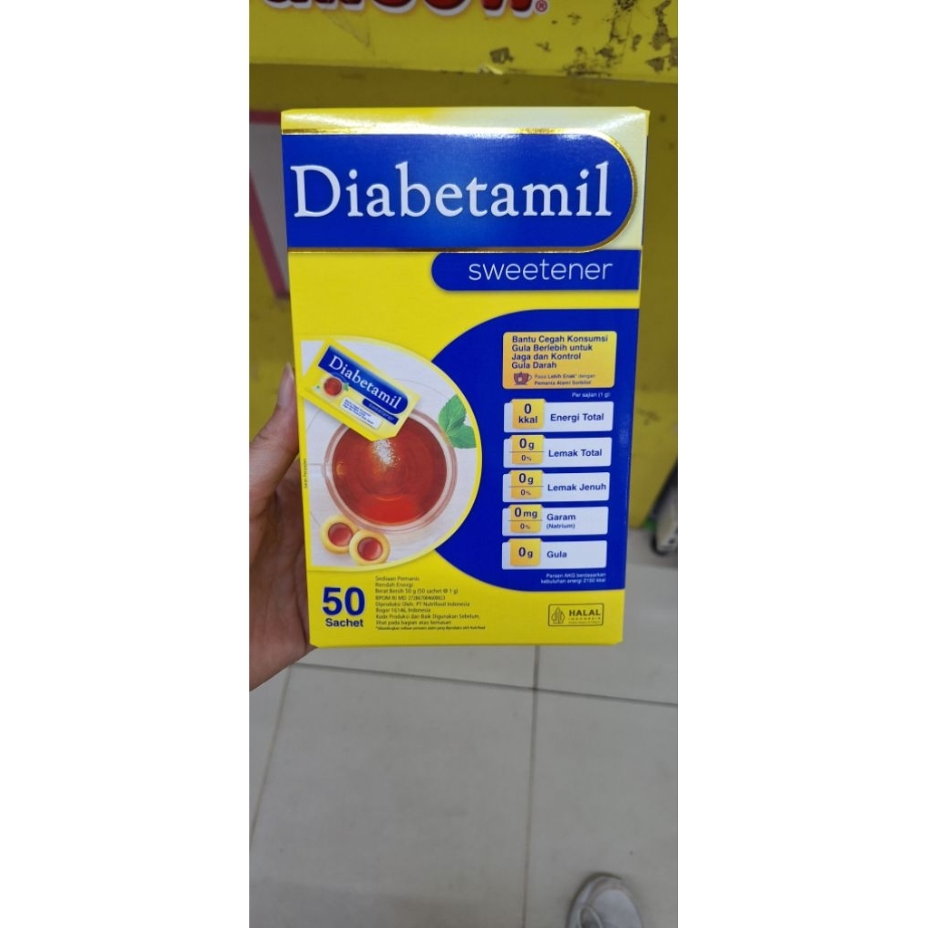 

Deabetamil Sweetener 50 s