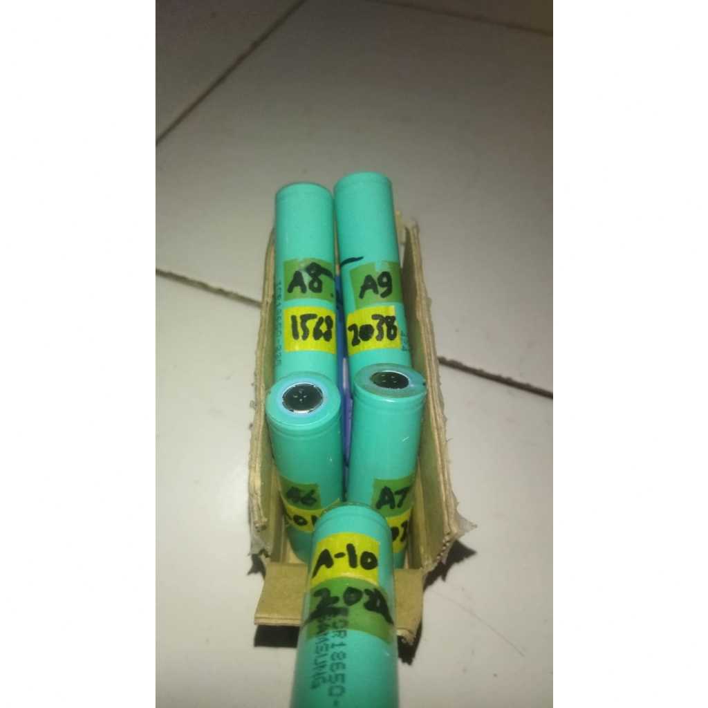 Baterai / Batre / Batrai 18650 Copotan Laptop Bekas Original. Berkualitas, Kapasitas Real, 4.1V/4.2V