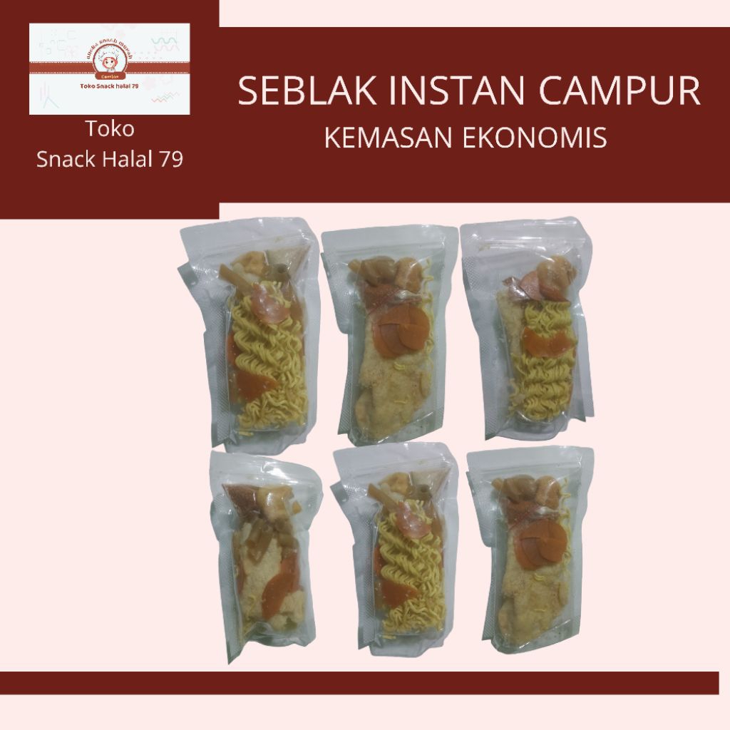 

seblak instan campur ekonomis murah
