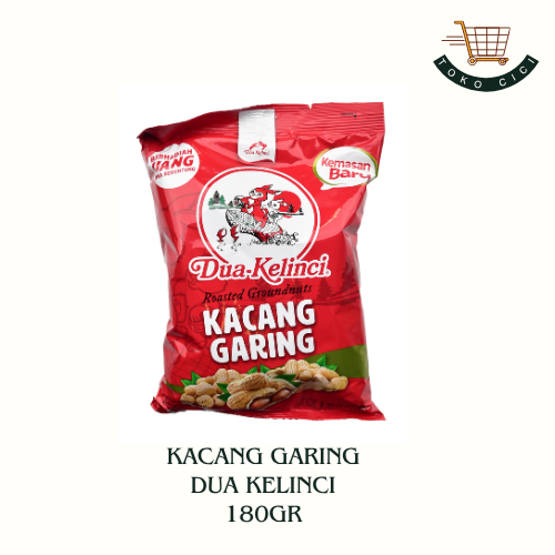 

Dua Kelinci Kacang Garing 180gr Roasted Groundnuts