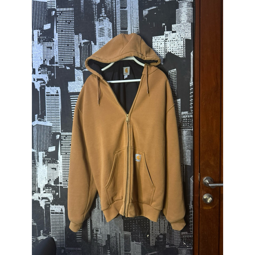 carhatt rain defender brown