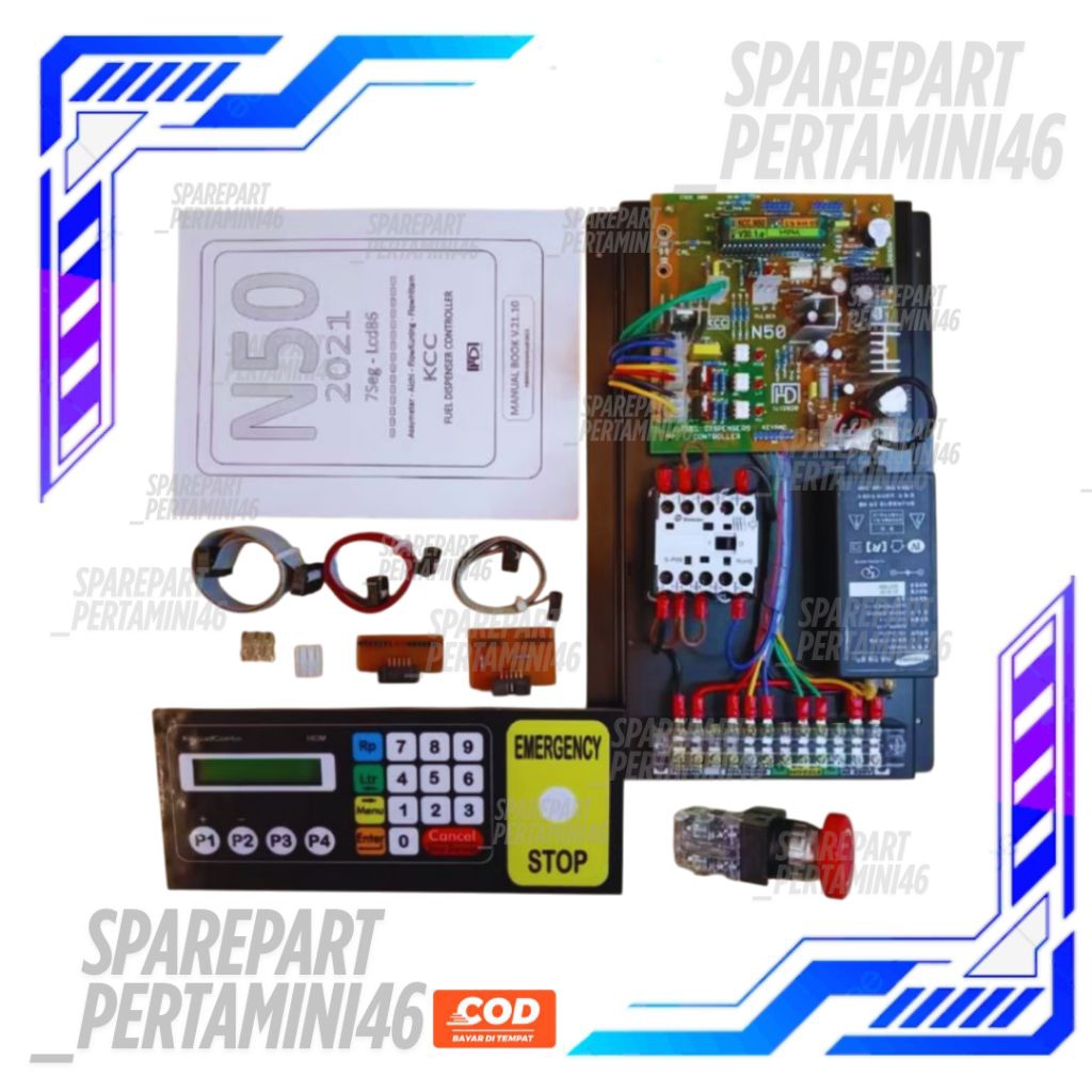 Cpu Pom Mini / Pertamini Hdm N50 Keypad Combo P1-P4 Emergency Tanpa Display