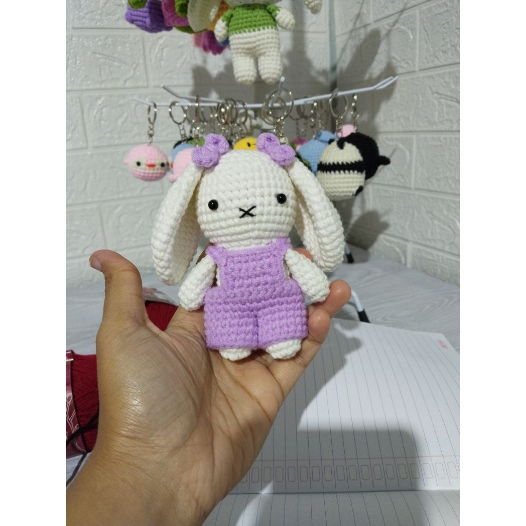 Bagcharm Tas Miffy / Gantungan Tas Miffy