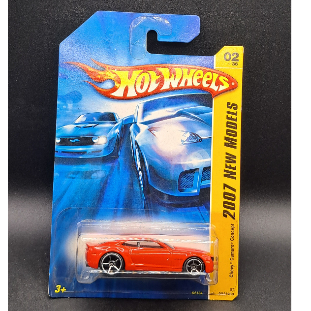 2007 Hot Wheels - Chevy Camaro Concept – Red