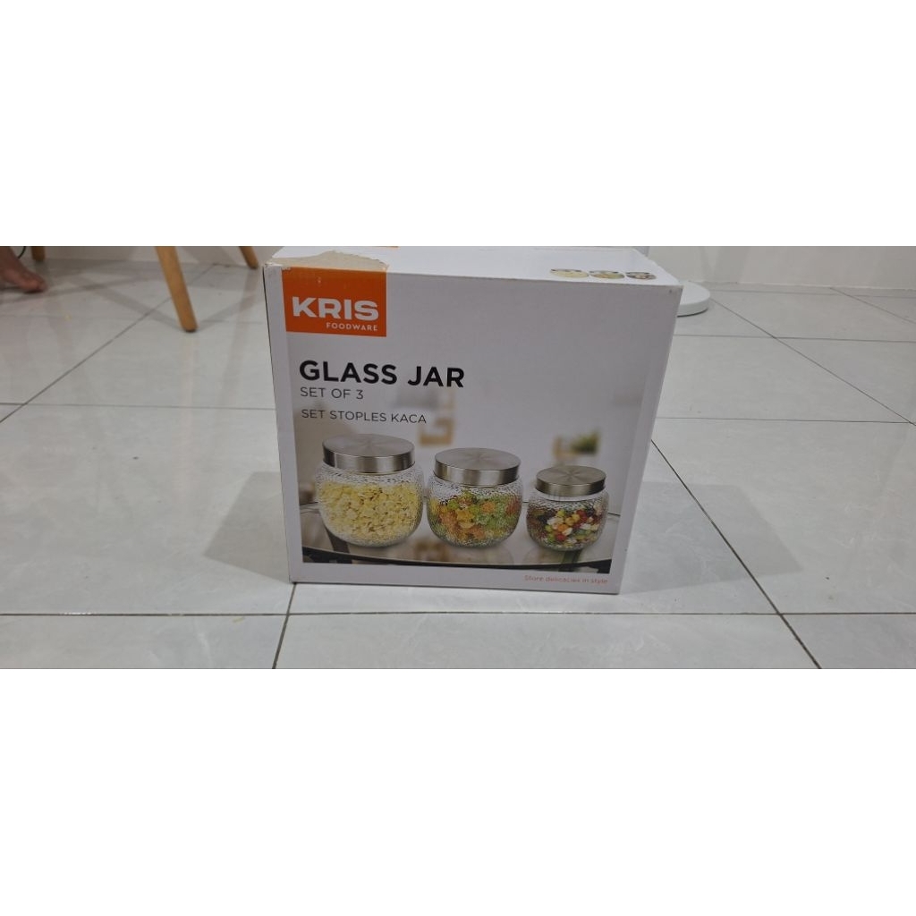 Krish Glass Jar