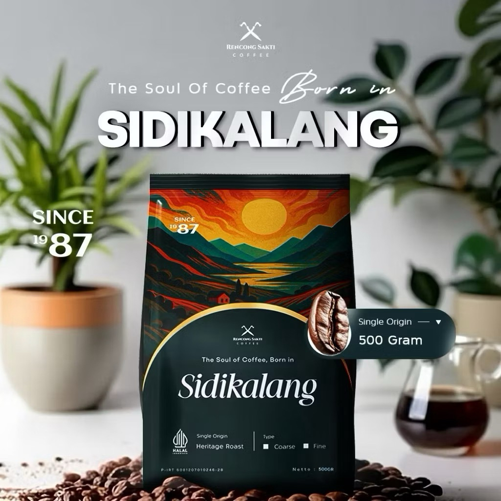 

Kopi Sidikalang Spesial Blend 500gr Sumatra Coffee | Kopi Saring | Kopi Tubruk | Kopi Hitam | bubuk kopi