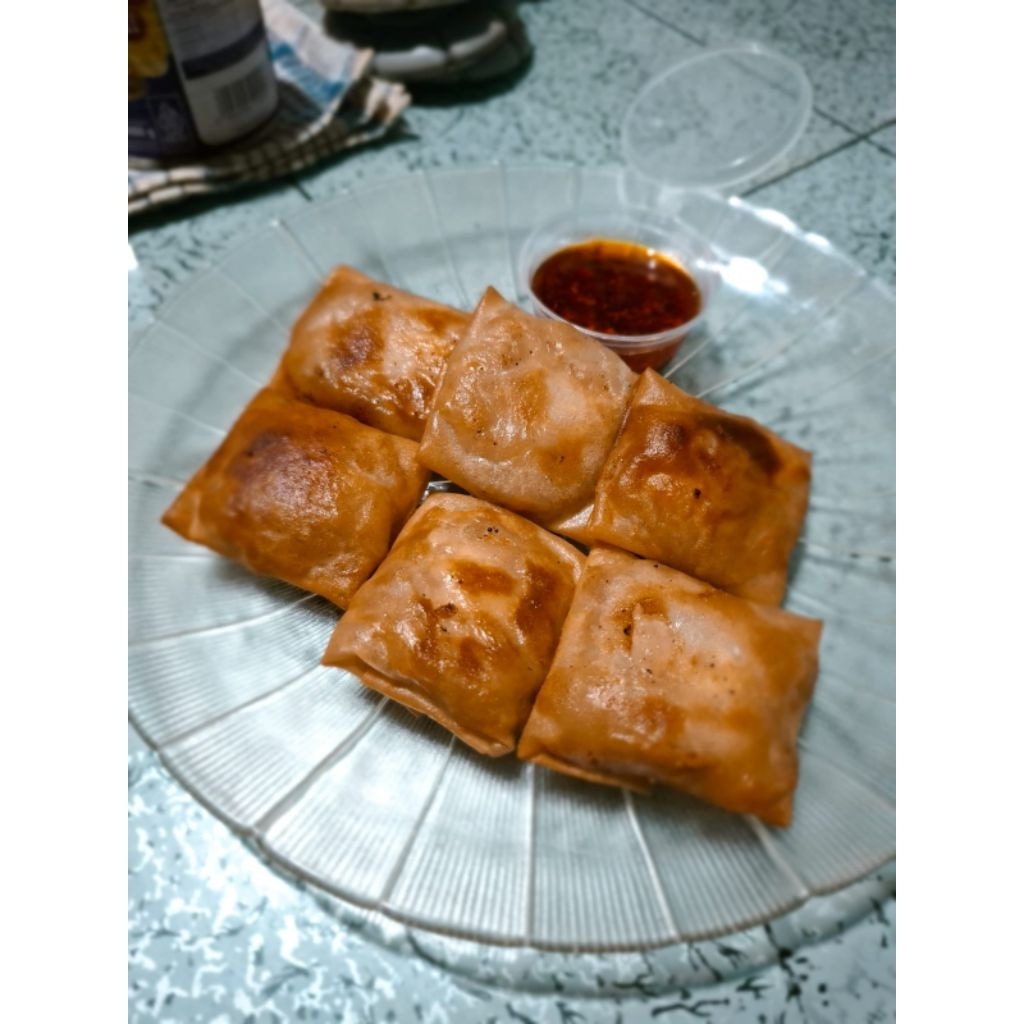 

Dimsum Goreng Keju Lumer + Chili Oil Dimsum Ayam Frozen