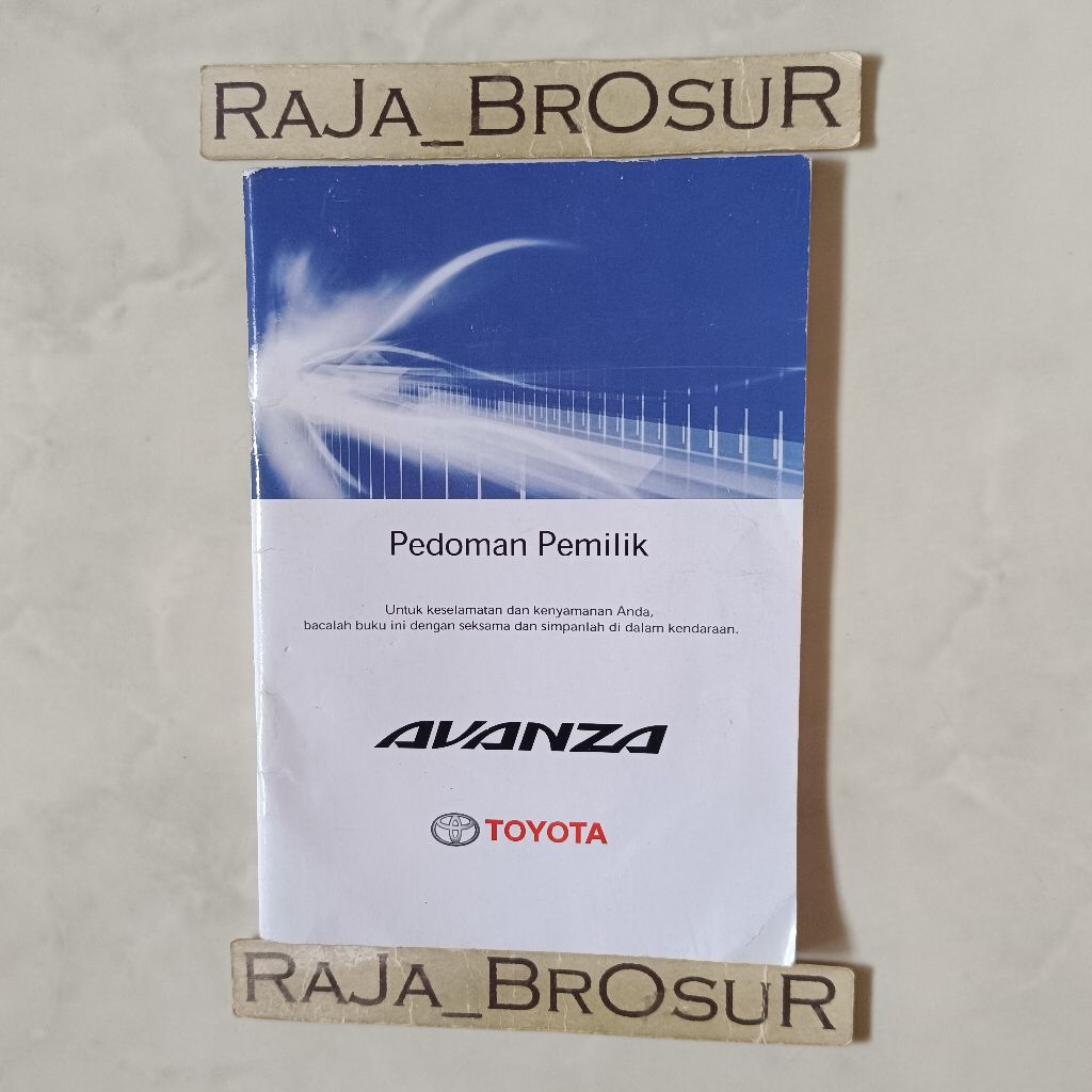 Buku Pedoman Pemilik Manual book Toyota Avanza Veloz 2018-2021 ORI Original