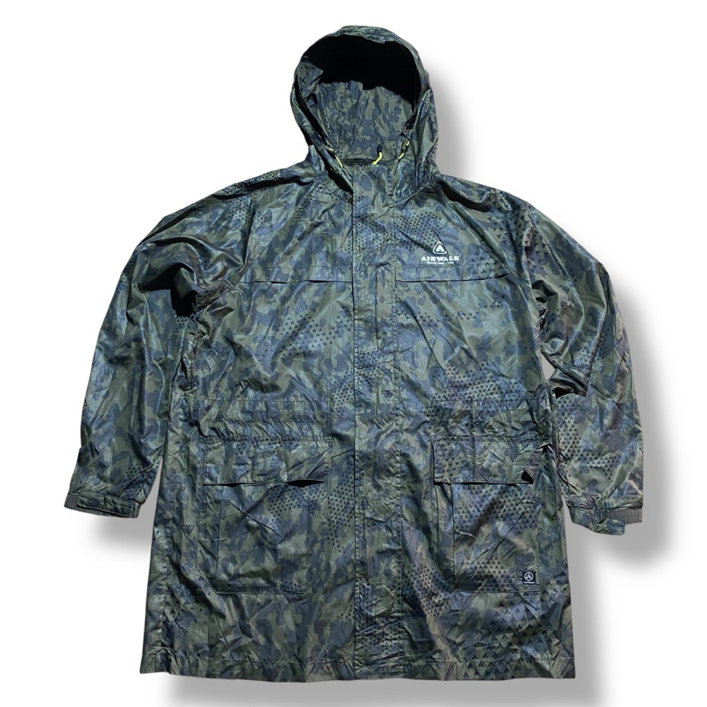 Airwalk Camo Nylon Parka Jacket
